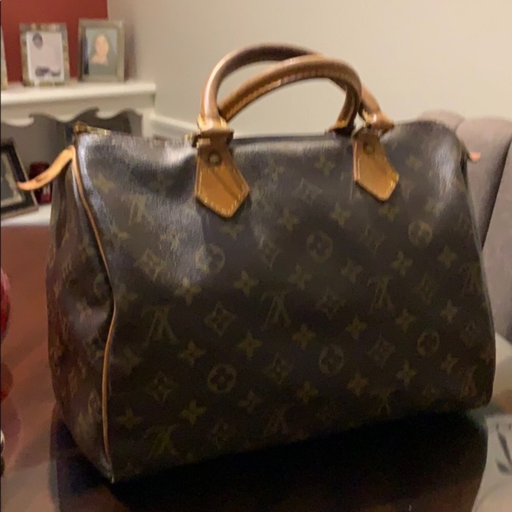 Louis Vuitton Speedy Handbag Authentic